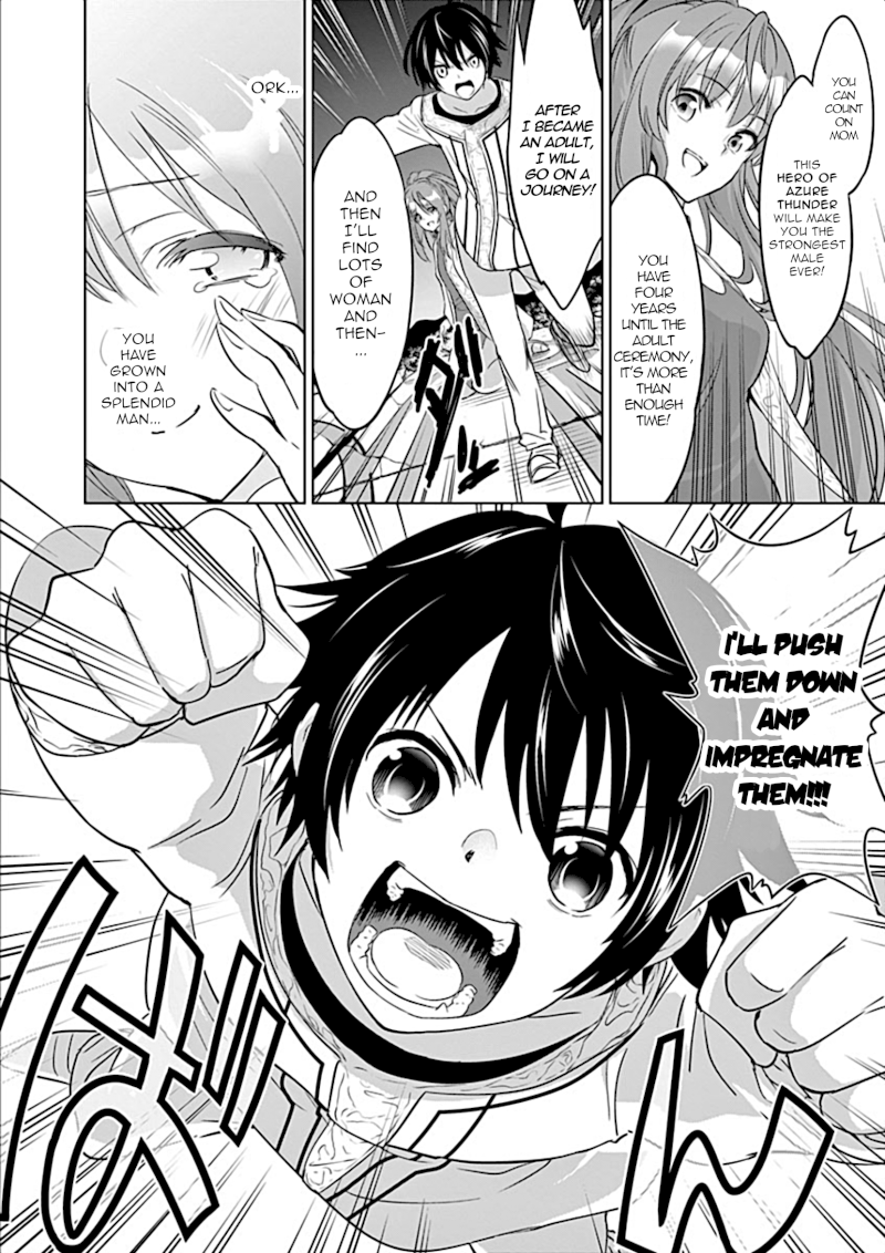 Shijou Saikyou Orc-san no Tanoshii Tanetsuke Harem Zukuri Chapter 1: My Reason To Become Strong Page 34