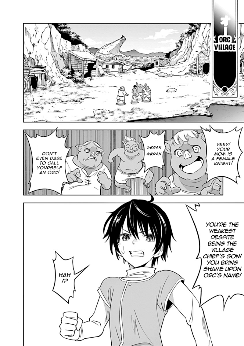 Shijou Saikyou Orc-san no Tanoshii Tanetsuke Harem Zukuri Chapter 1: My Reason To Become Strong Page 4