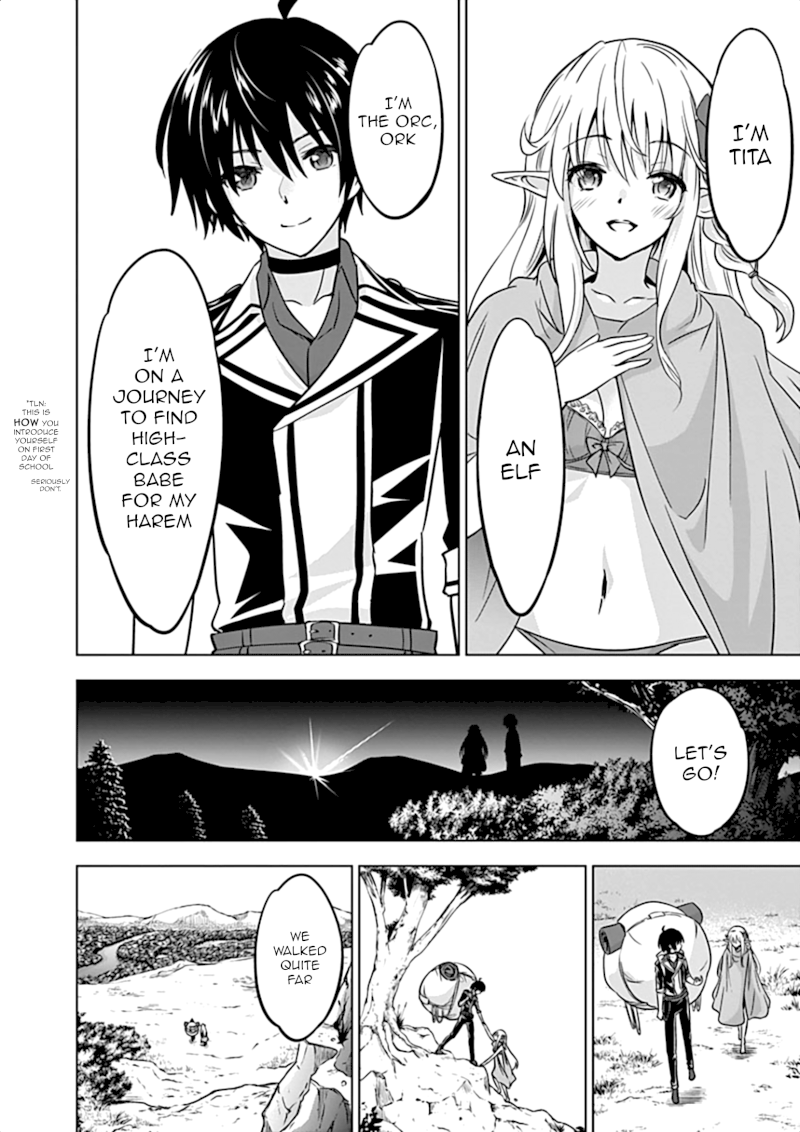 Shijou Saikyou Orc-san no Tanoshii Tanetsuke Harem Zukuri Chapter 13: An Invite To Ork-San’s Harem Page 9