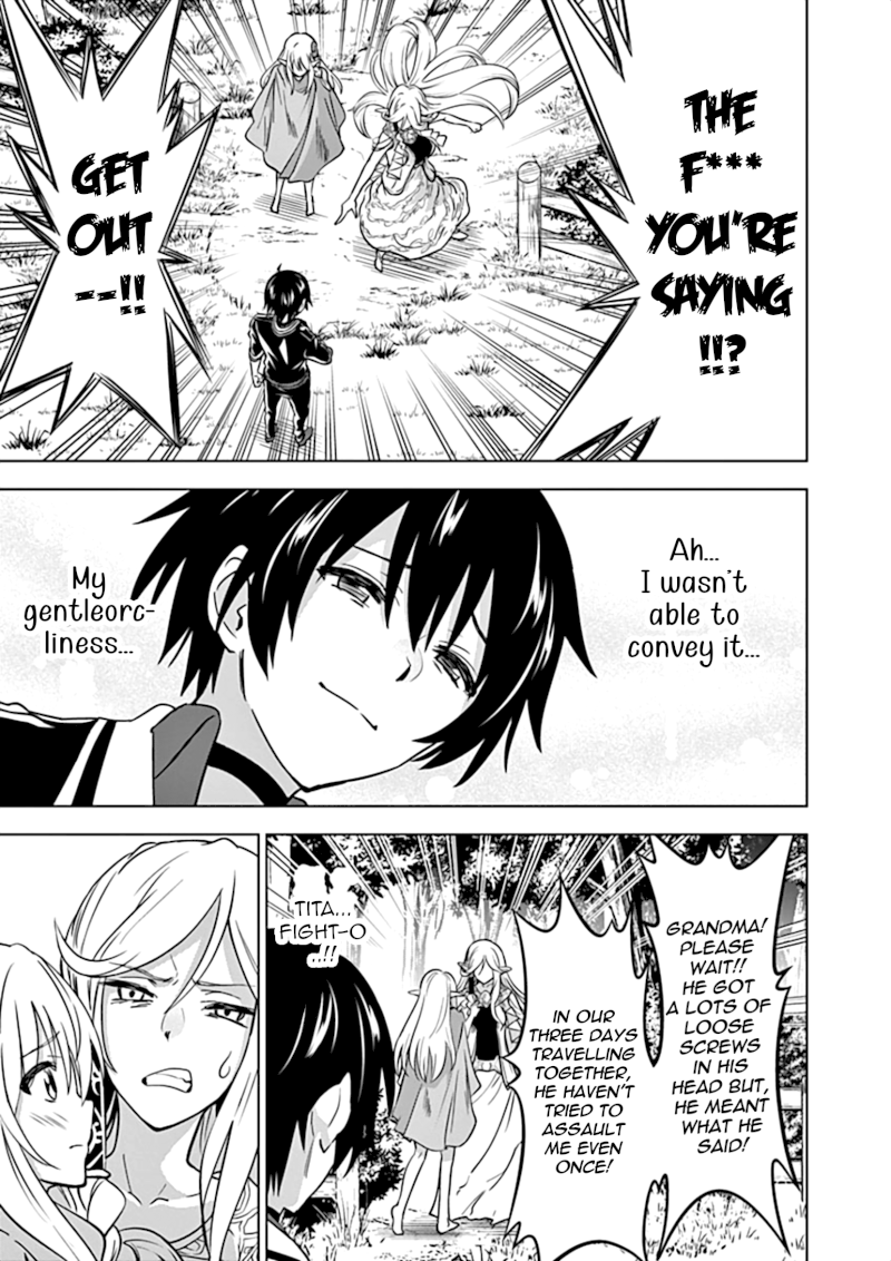 Shijou Saikyou Orc-san no Tanoshii Tanetsuke Harem Zukuri Chapter 14: Ork-San In Elf Village Page 14