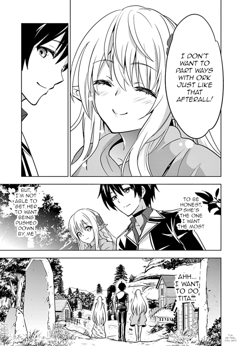Shijou Saikyou Orc-san no Tanoshii Tanetsuke Harem Zukuri Chapter 14: Ork-San In Elf Village Page 16