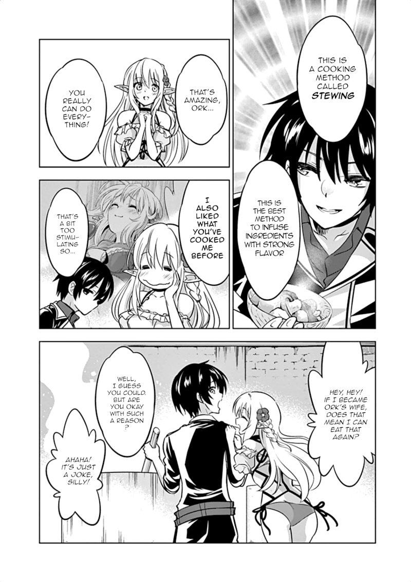 Shijou Saikyou Orc-san no Tanoshii Tanetsuke Harem Zukuri Chapter 16: Orc-San’s Home Recipe Page 19