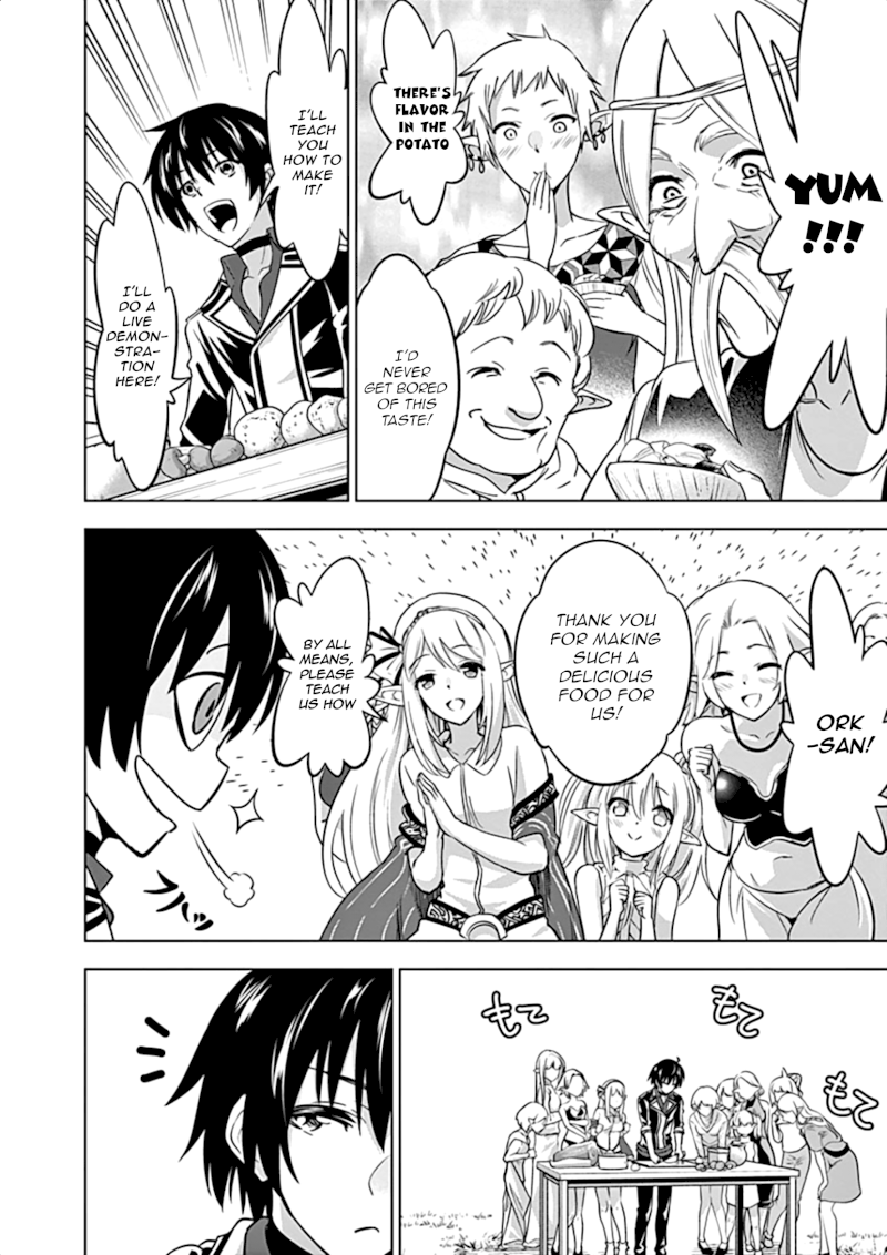 Shijou Saikyou Orc-san no Tanoshii Tanetsuke Harem Zukuri Chapter 16: Orc-San’s Home Recipe Page 21