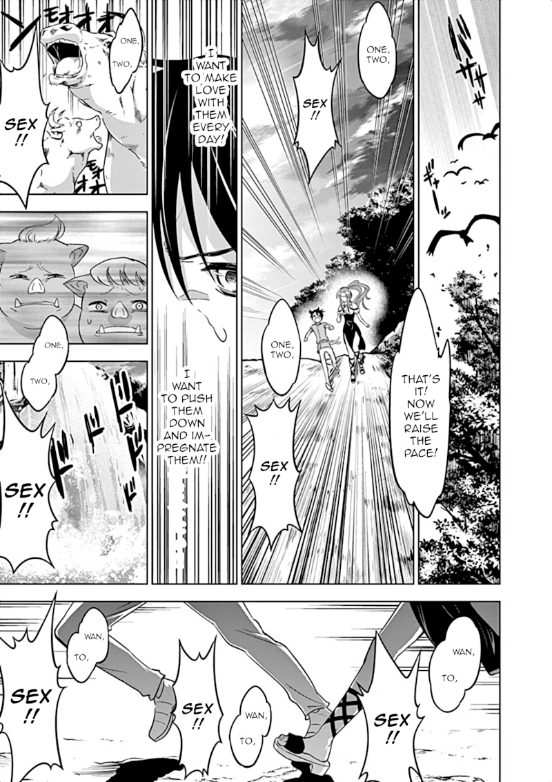 Shijou Saikyou Orc-san no Tanoshii Tanetsuke Harem Zukuri Chapter 2: Female Knight’s Training Is A Bit Rough Page 12