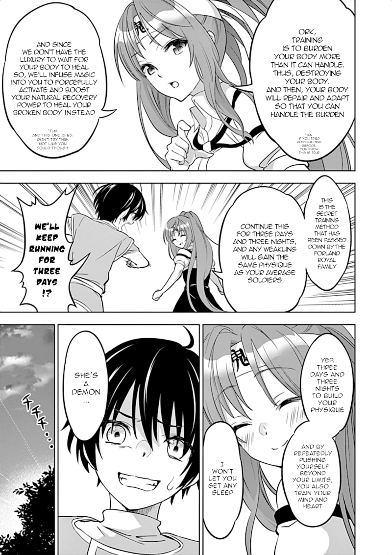 Shijou Saikyou Orc-san no Tanoshii Tanetsuke Harem Zukuri Chapter 2: Female Knight’s Training Is A Bit Rough Page 6