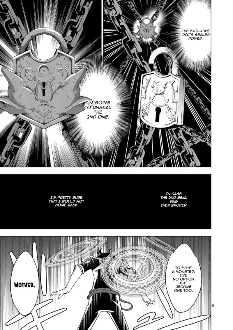 Shijou Saikyou Orc-san no Tanoshii Tanetsuke Harem Zukuri Chapter 21: Evolutive Orc’s Power Page 10
