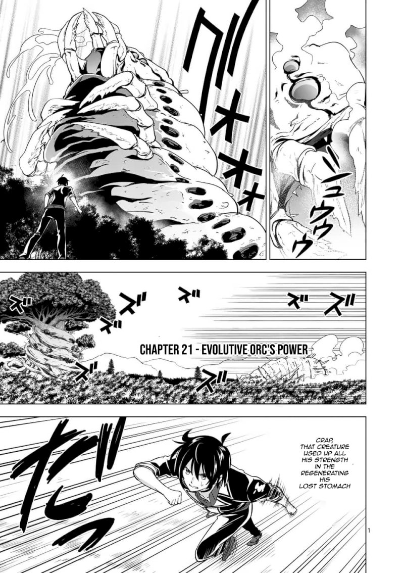 Shijou Saikyou Orc-san no Tanoshii Tanetsuke Harem Zukuri Chapter 21: Evolutive Orc’s Power Page 2
