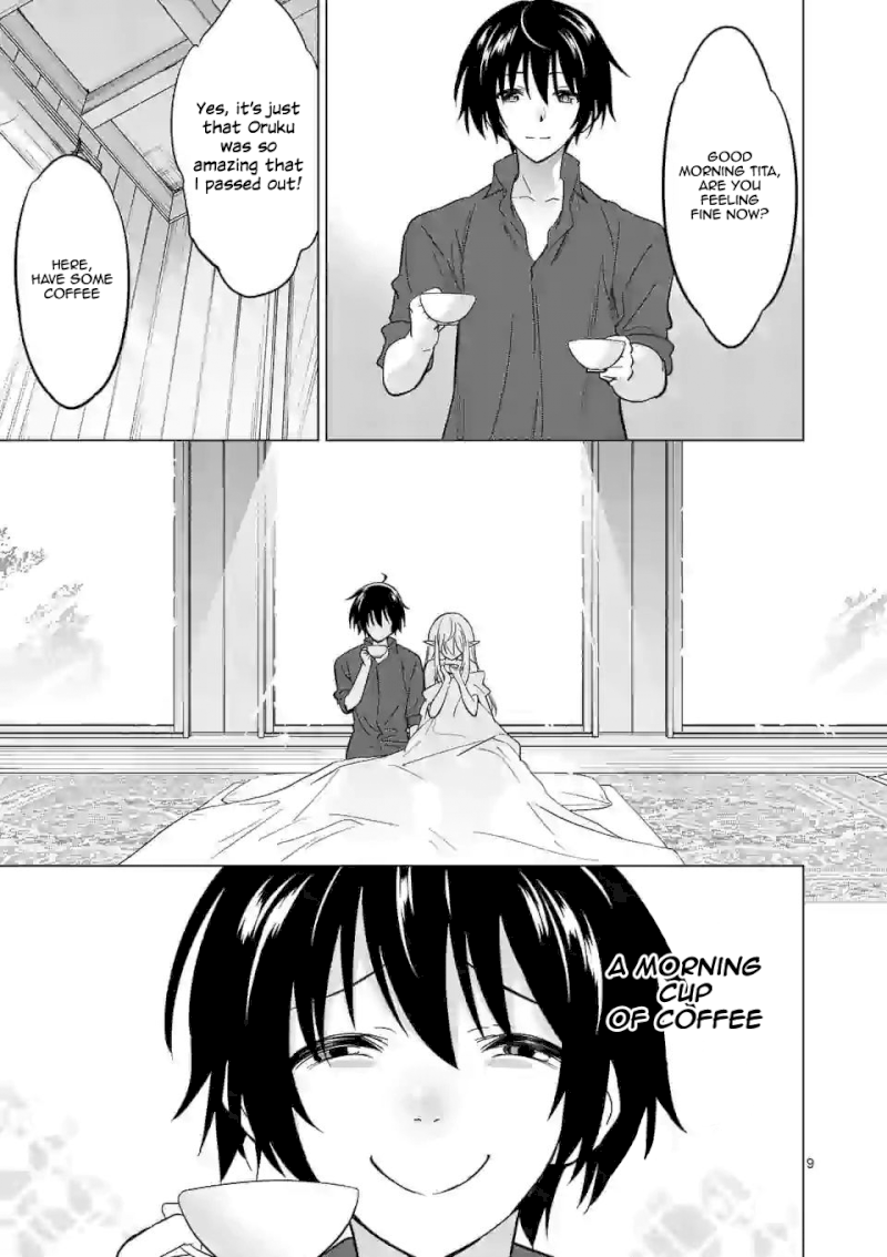 Shijou Saikyou Orc-san no Tanoshii Tanetsuke Harem Zukuri Chapter 22: The Orc And The Elf Are United Page 10