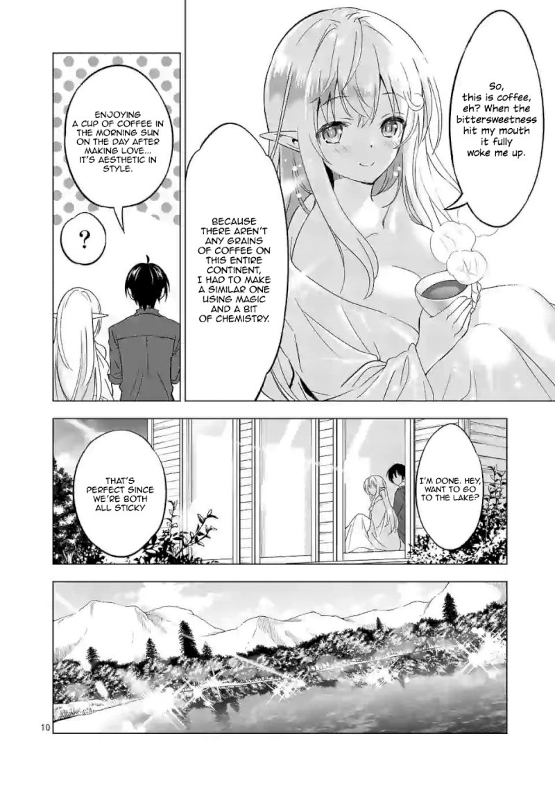 Shijou Saikyou Orc-san no Tanoshii Tanetsuke Harem Zukuri Chapter 22: The Orc And The Elf Are United Page 11