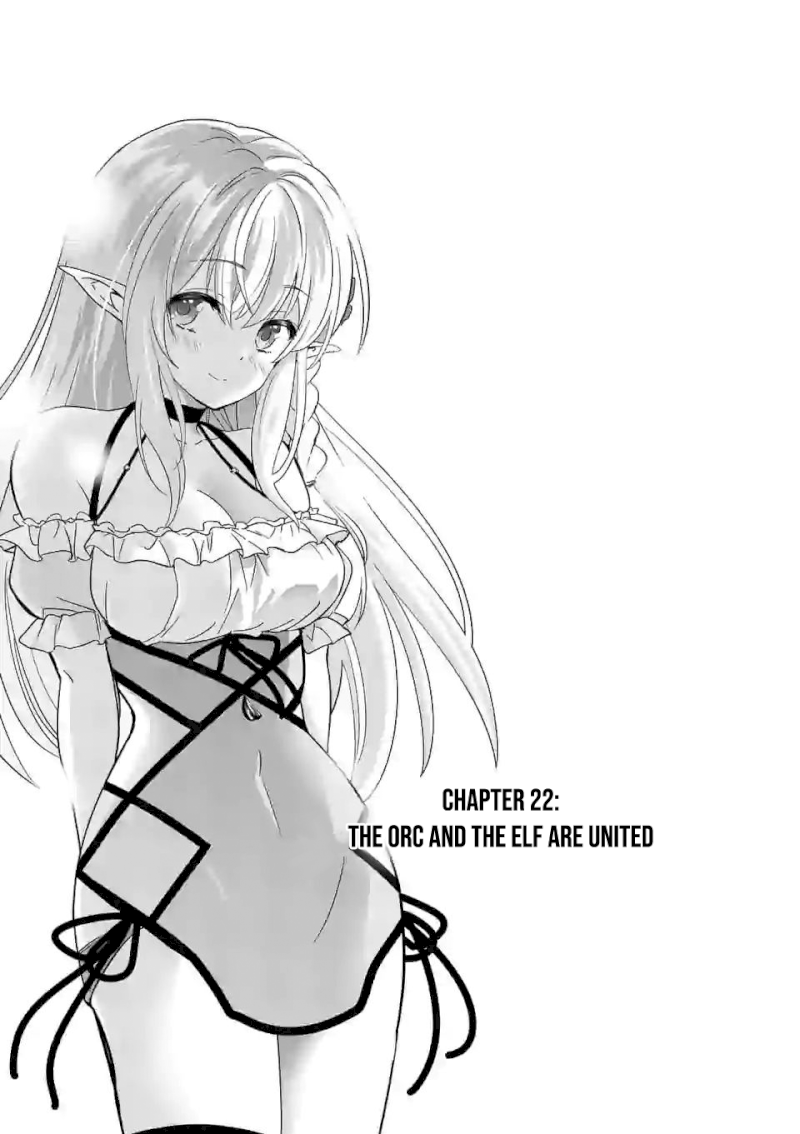 Shijou Saikyou Orc-san no Tanoshii Tanetsuke Harem Zukuri Chapter 22: The Orc And The Elf Are United Page 2
