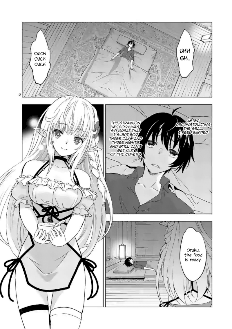 Shijou Saikyou Orc-san no Tanoshii Tanetsuke Harem Zukuri Chapter 22: The Orc And The Elf Are United Page 3