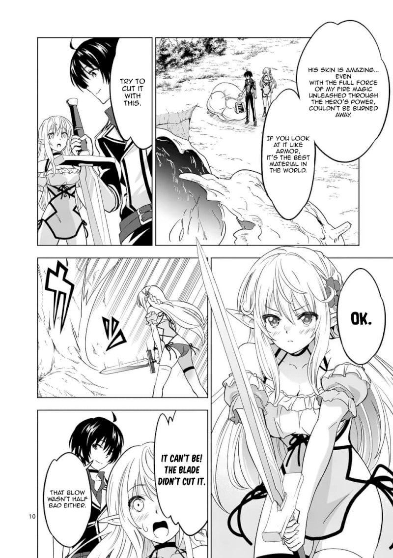 Shijou Saikyou Orc-san no Tanoshii Tanetsuke Harem Zukuri Chapter 23: Orc-San’s Support For Elf Village Page 11