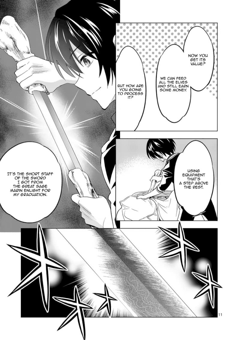Shijou Saikyou Orc-san no Tanoshii Tanetsuke Harem Zukuri Chapter 23: Orc-San’s Support For Elf Village Page 12