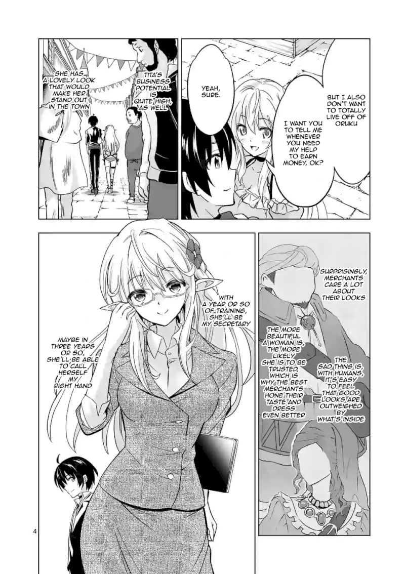 Shijou Saikyou Orc-san no Tanoshii Tanetsuke Harem Zukuri Chapter 25: Orc-San’s Town Page 5