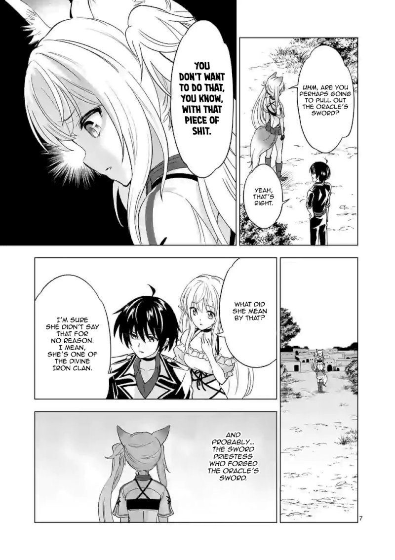Shijou Saikyou Orc-san no Tanoshii Tanetsuke Harem Zukuri Chapter 27: Orc-San And The Oracle’s Sword Page 7