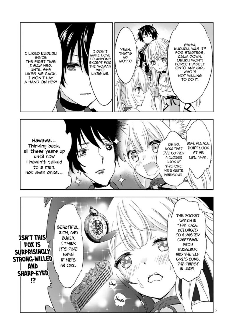 Shijou Saikyou Orc-san no Tanoshii Tanetsuke Harem Zukuri Chapter 29.1: Orc-San’s Lesson Page 6