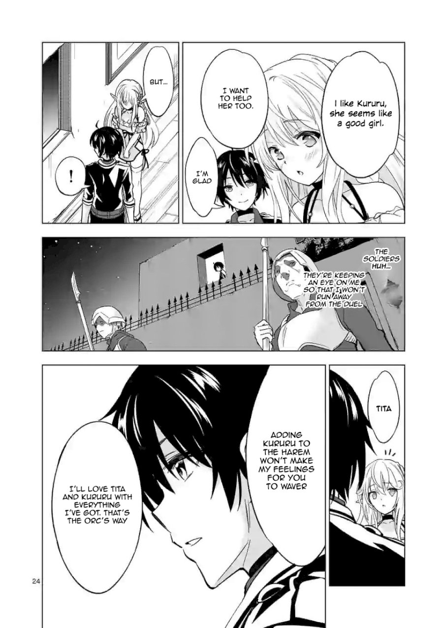 Shijou Saikyou Orc-san no Tanoshii Tanetsuke Harem Zukuri Chapter 29.2 Page 14