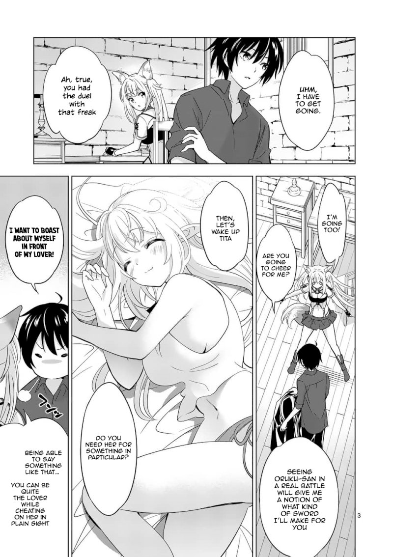 Shijou Saikyou Orc-san no Tanoshii Tanetsuke Harem Zukuri Chapter 30: Orc-San’s Passion Page 4
