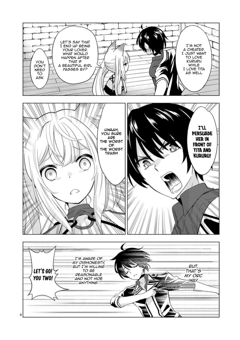 Shijou Saikyou Orc-san no Tanoshii Tanetsuke Harem Zukuri Chapter 30: Orc-San’s Passion Page 5