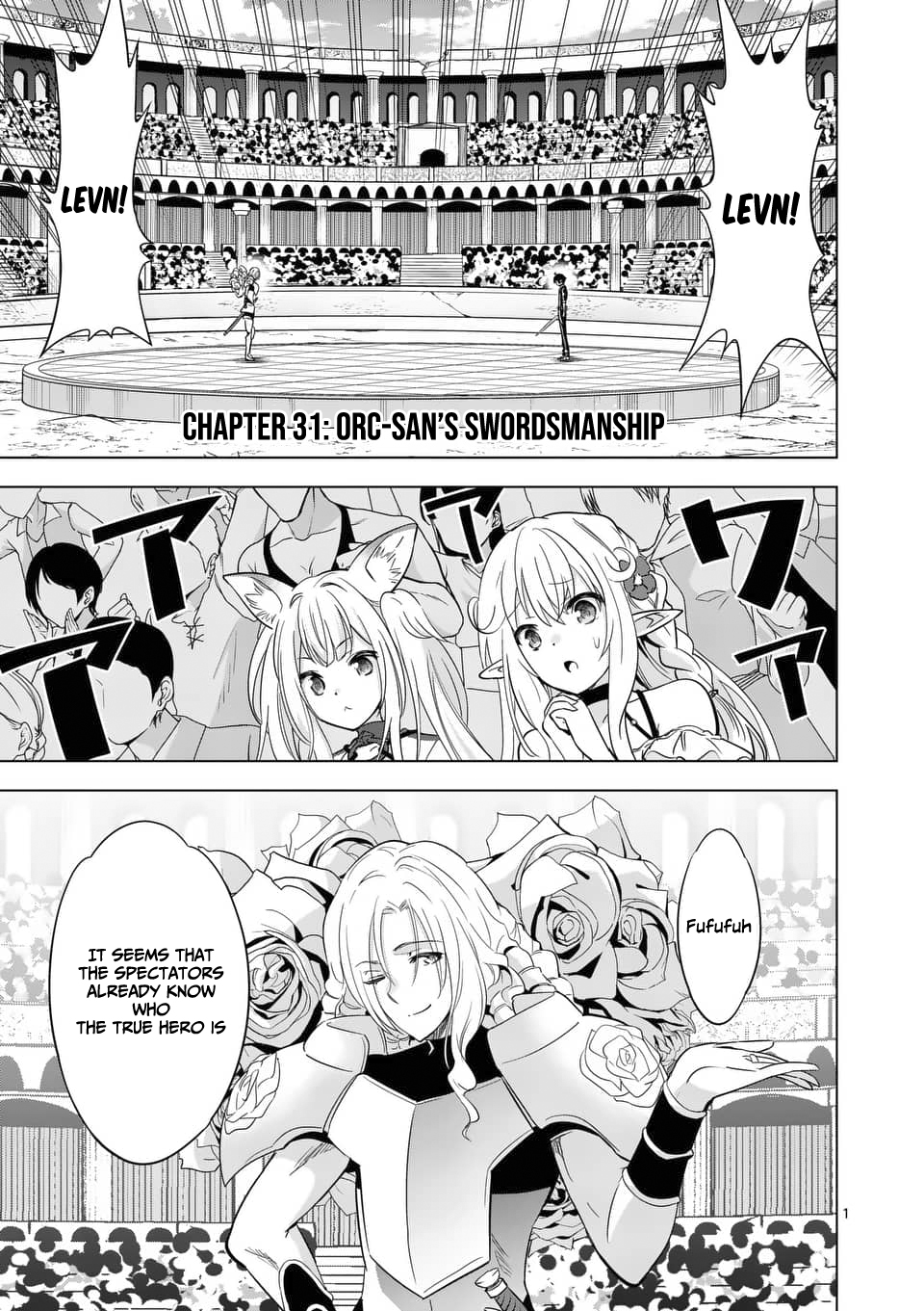 Shijou Saikyou Orc-san no Tanoshii Tanetsuke Harem Zukuri Chapter 31: Orc-San’s Swordsmanship Page 2