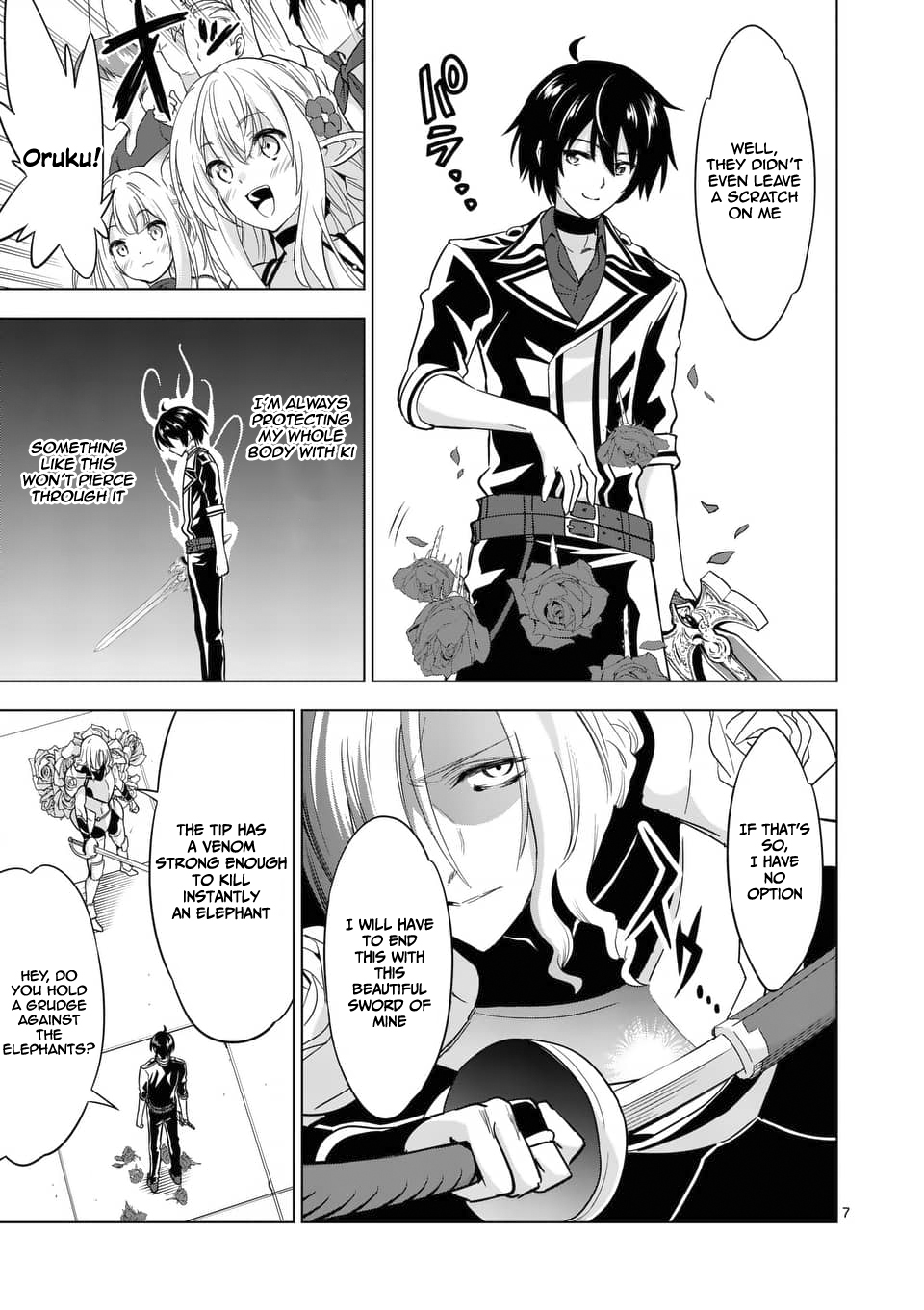 Shijou Saikyou Orc-san no Tanoshii Tanetsuke Harem Zukuri Chapter 31: Orc-San’s Swordsmanship Page 8