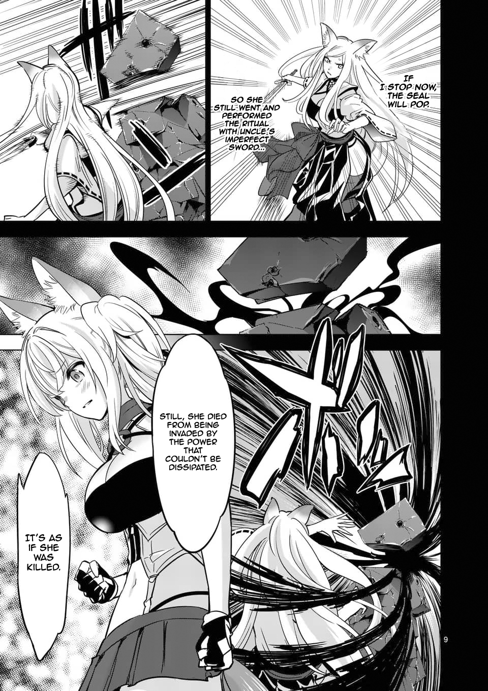 Shijou Saikyou Orc-san no Tanoshii Tanetsuke Harem Zukuri Chapter 33: Orc-San And Kitsune-San’s Sad Memories Page 10