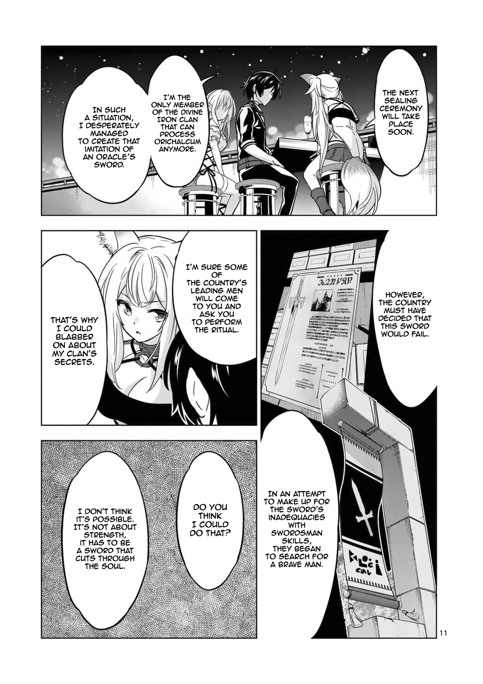 Shijou Saikyou Orc-san no Tanoshii Tanetsuke Harem Zukuri Chapter 33: Orc-San And Kitsune-San’s Sad Memories Page 12