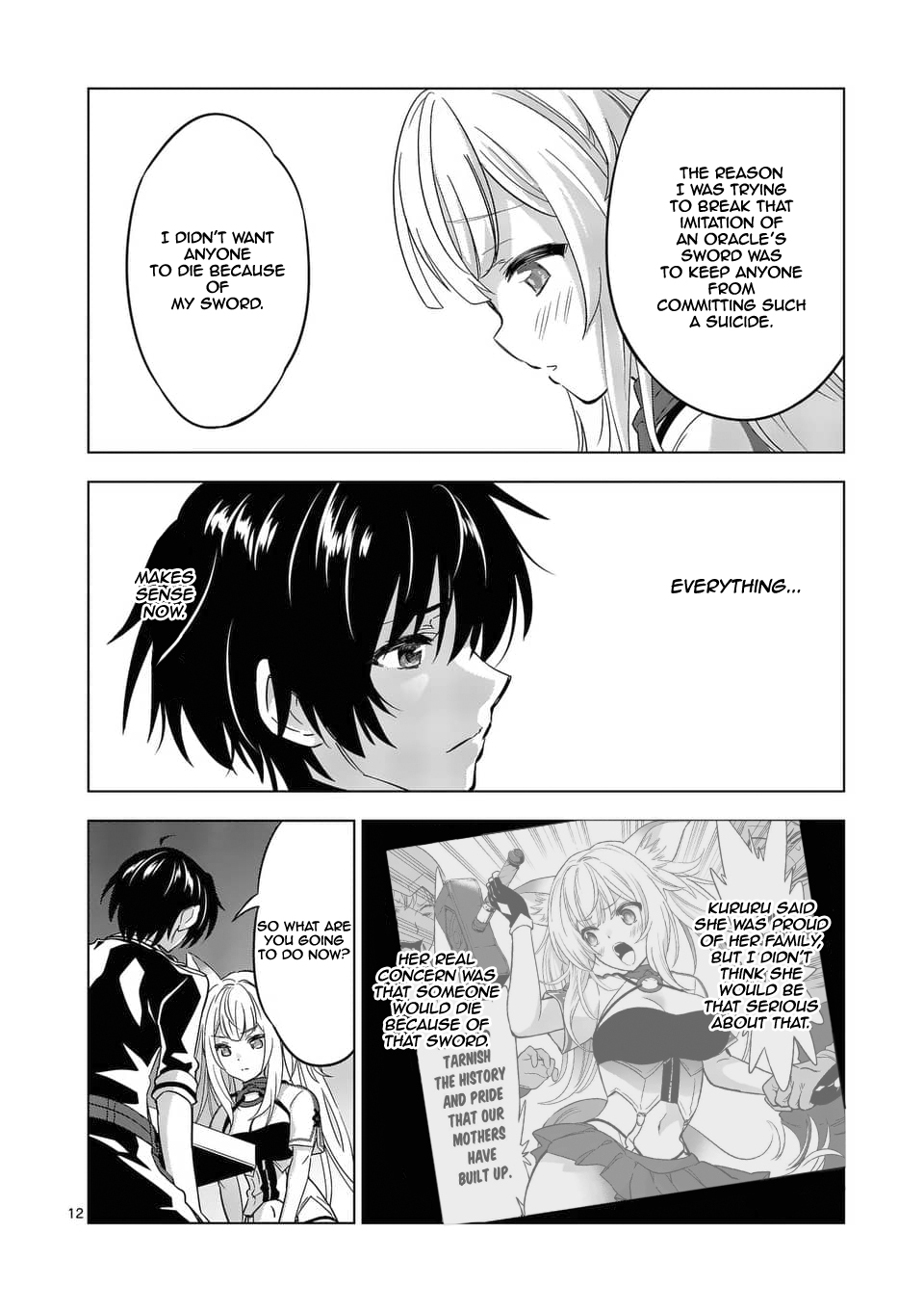 Shijou Saikyou Orc-san no Tanoshii Tanetsuke Harem Zukuri Chapter 33: Orc-San And Kitsune-San’s Sad Memories Page 13