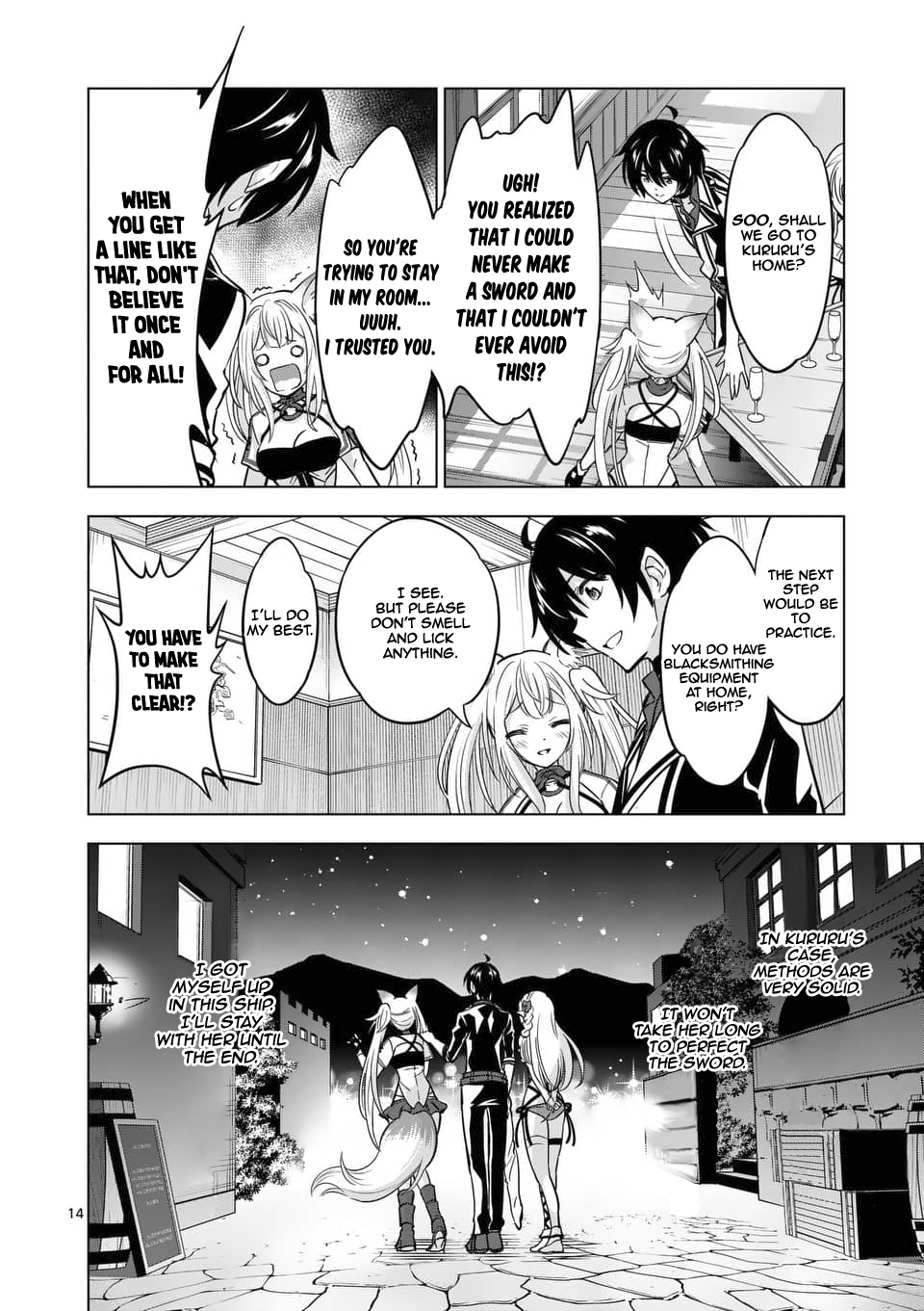 Shijou Saikyou Orc-san no Tanoshii Tanetsuke Harem Zukuri Chapter 33: Orc-San And Kitsune-San’s Sad Memories Page 15