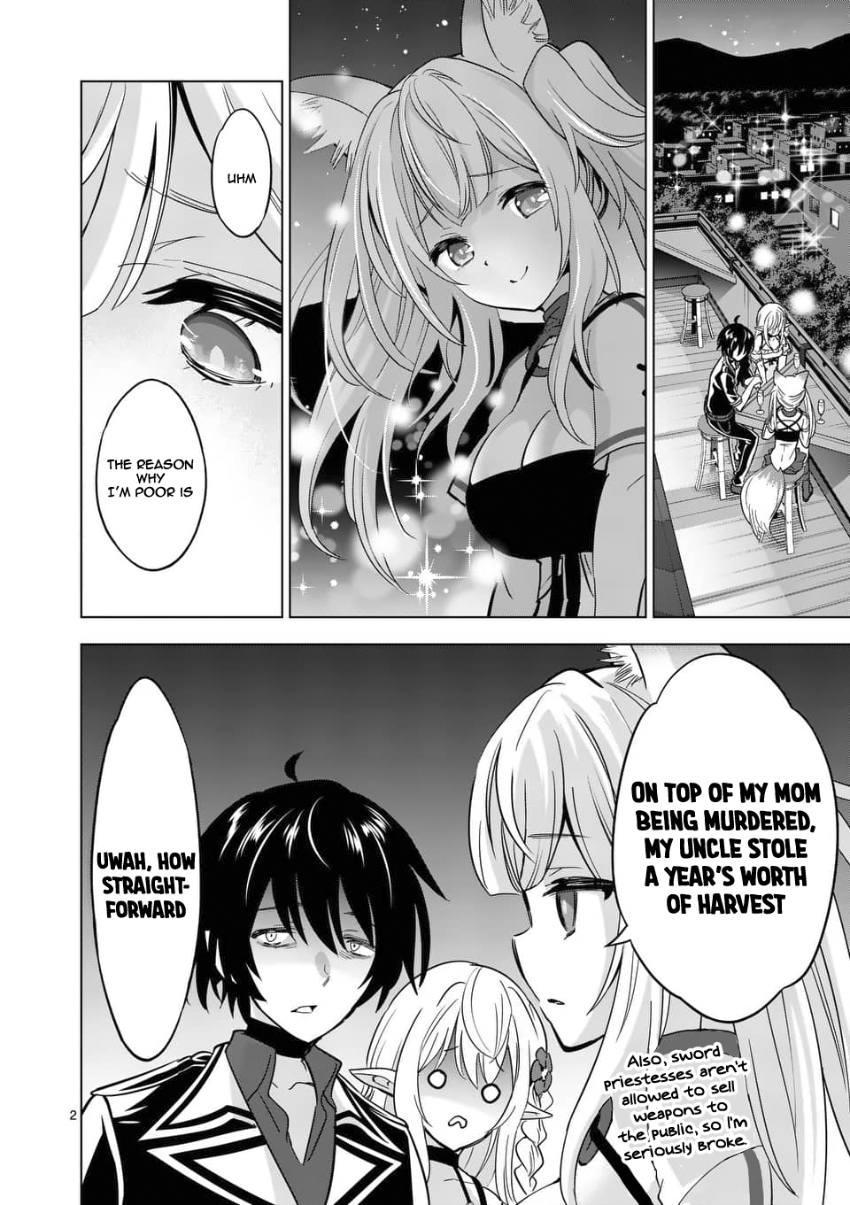 Shijou Saikyou Orc-san no Tanoshii Tanetsuke Harem Zukuri Chapter 33: Orc-San And Kitsune-San’s Sad Memories Page 3
