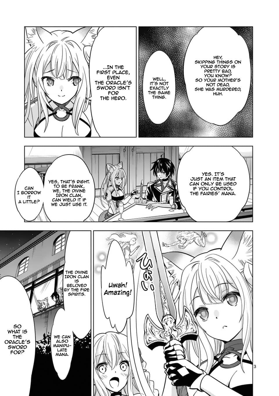 Shijou Saikyou Orc-san no Tanoshii Tanetsuke Harem Zukuri Chapter 33: Orc-San And Kitsune-San’s Sad Memories Page 4