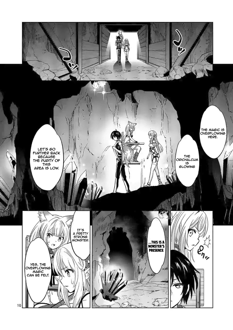 Shijou Saikyou Orc-san no Tanoshii Tanetsuke Harem Zukuri Chapter 34: Orc-San And Orichalcum Digging Page 11