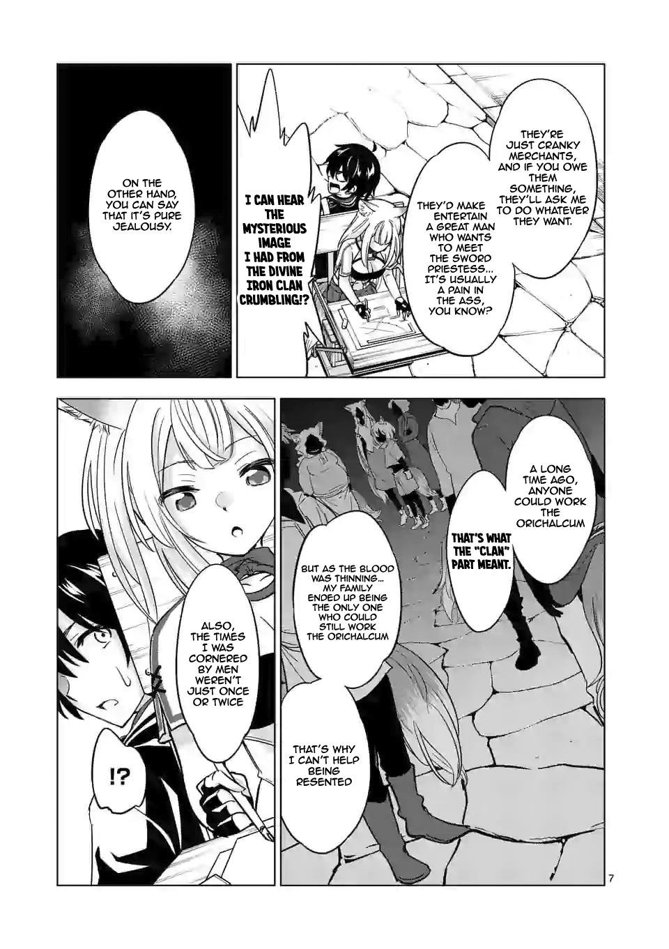Shijou Saikyou Orc-san no Tanoshii Tanetsuke Harem Zukuri Chapter 34: Orc-San And Orichalcum Digging Page 8