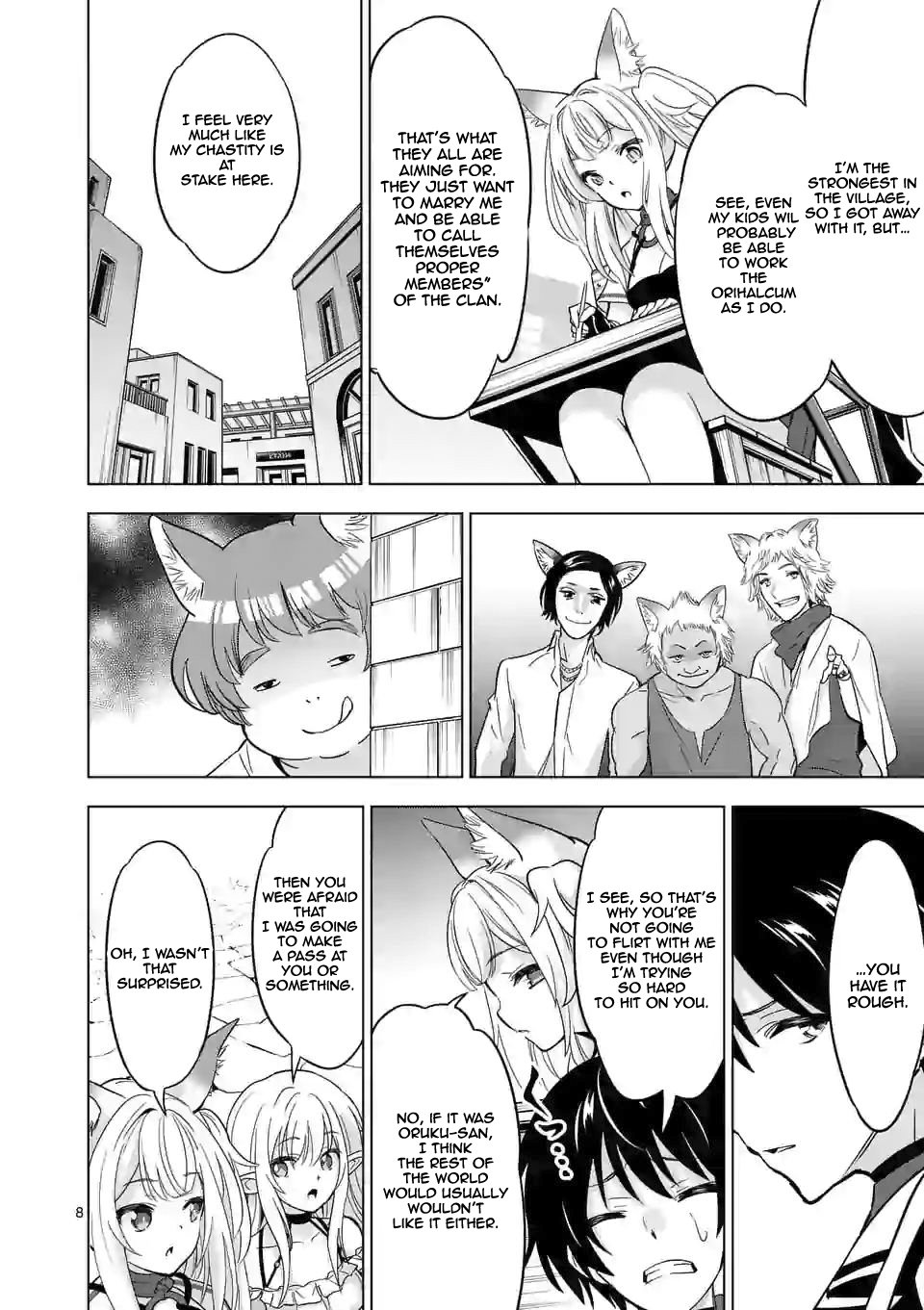 Shijou Saikyou Orc-san no Tanoshii Tanetsuke Harem Zukuri Chapter 34: Orc-San And Orichalcum Digging Page 9
