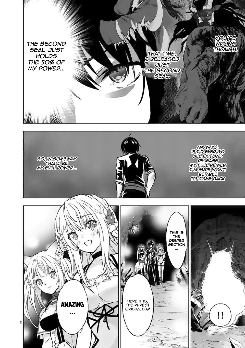 Shijou Saikyou Orc-san no Tanoshii Tanetsuke Harem Zukuri Chapter 35: Orc-San And Hearts Distance Page 3