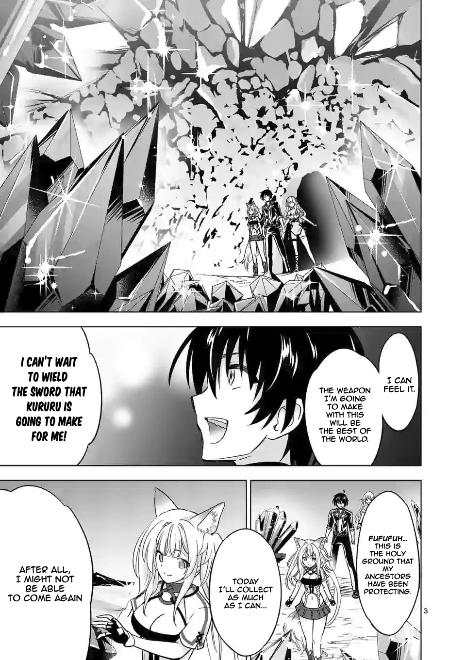 Shijou Saikyou Orc-san no Tanoshii Tanetsuke Harem Zukuri Chapter 35: Orc-San And Hearts Distance Page 4