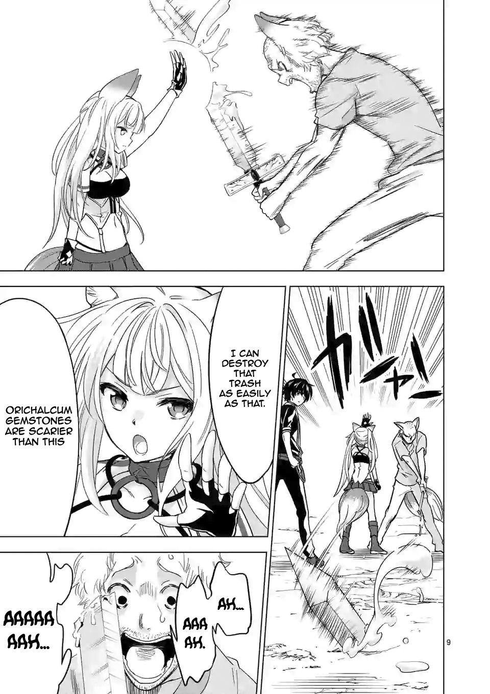 Shijou Saikyou Orc-san no Tanoshii Tanetsuke Harem Zukuri Chapter 36.1: Orc-San’s Angel And Demon Page 10