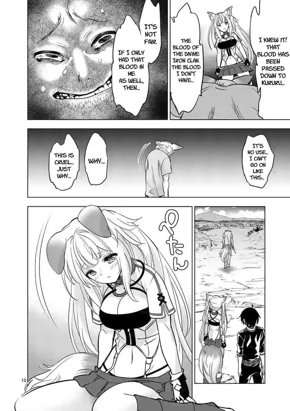 Shijou Saikyou Orc-san no Tanoshii Tanetsuke Harem Zukuri Chapter 36.1: Orc-San’s Angel And Demon Page 11