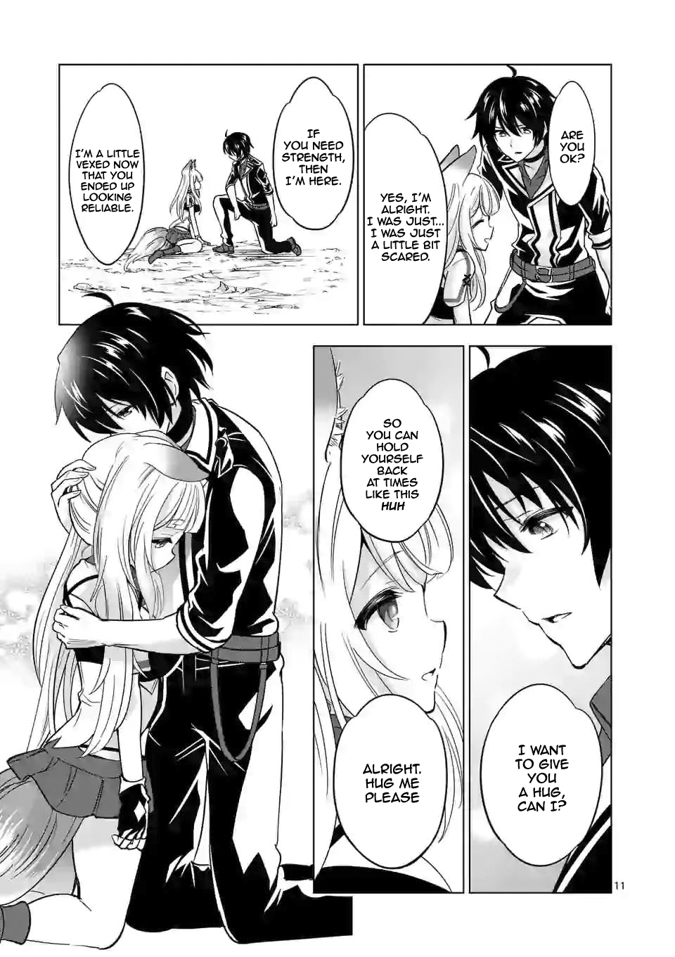 Shijou Saikyou Orc-san no Tanoshii Tanetsuke Harem Zukuri Chapter 36.1: Orc-San’s Angel And Demon Page 12