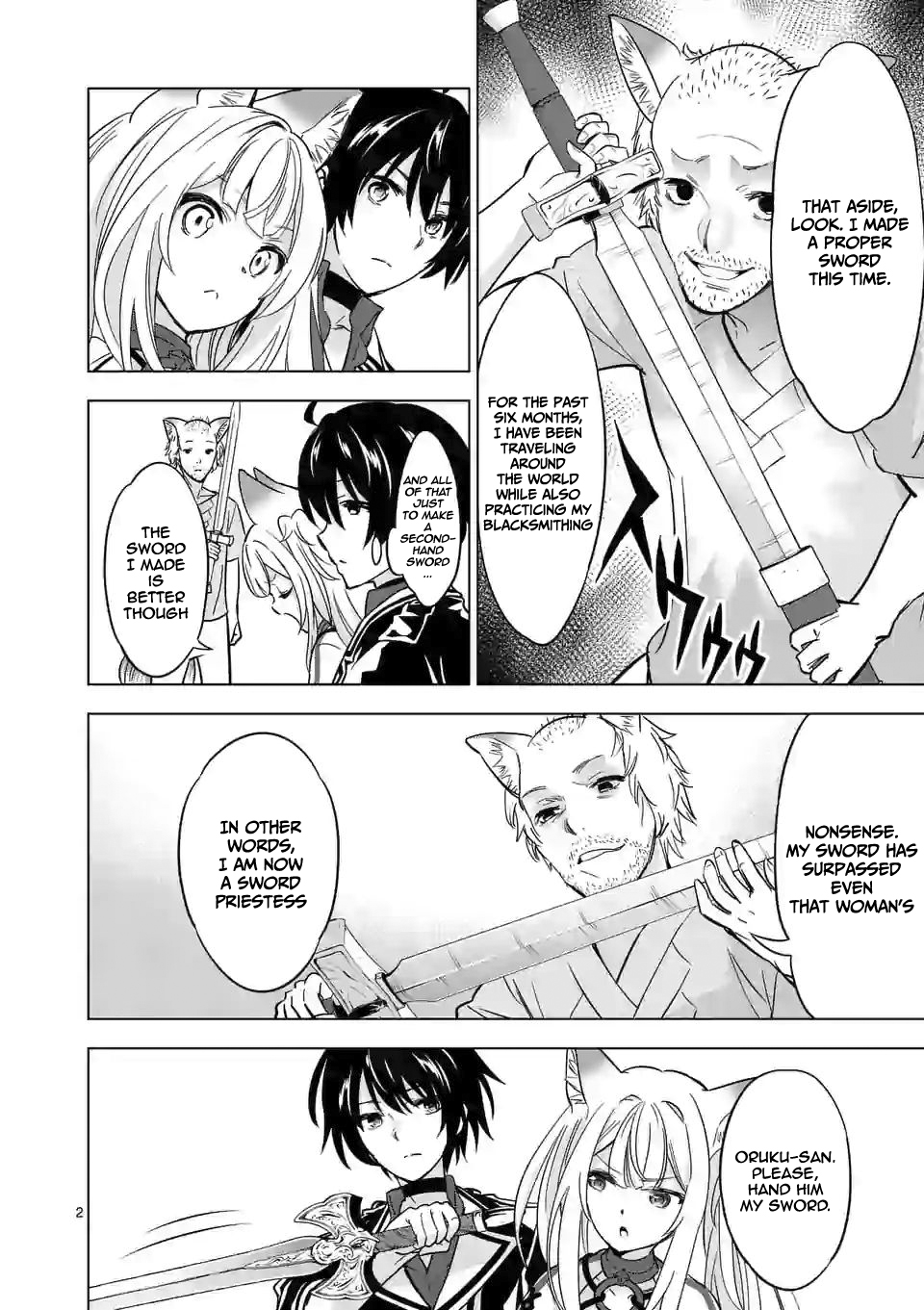 Shijou Saikyou Orc-san no Tanoshii Tanetsuke Harem Zukuri Chapter 36.1: Orc-San’s Angel And Demon Page 3