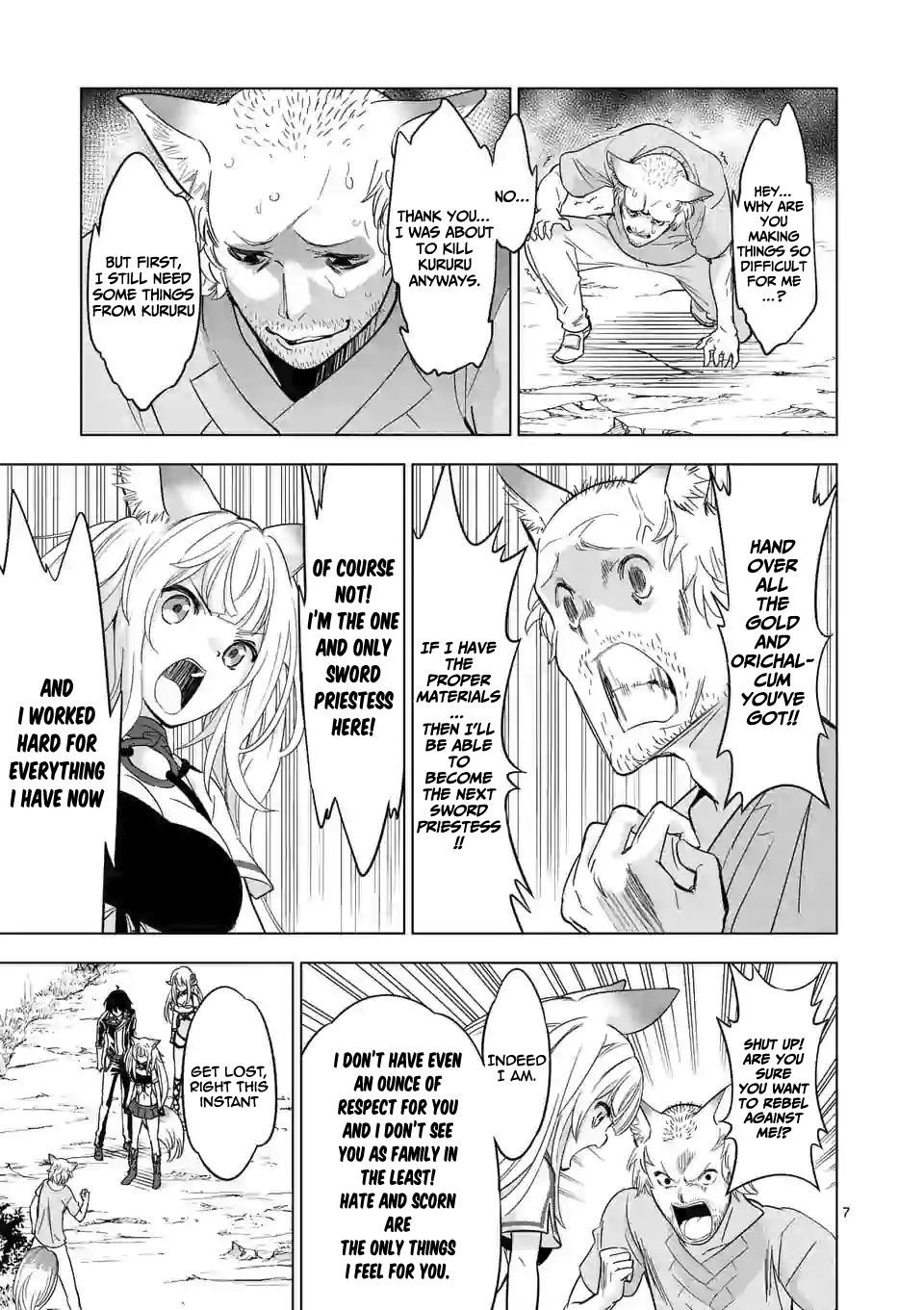 Shijou Saikyou Orc-san no Tanoshii Tanetsuke Harem Zukuri Chapter 36.1: Orc-San’s Angel And Demon Page 8