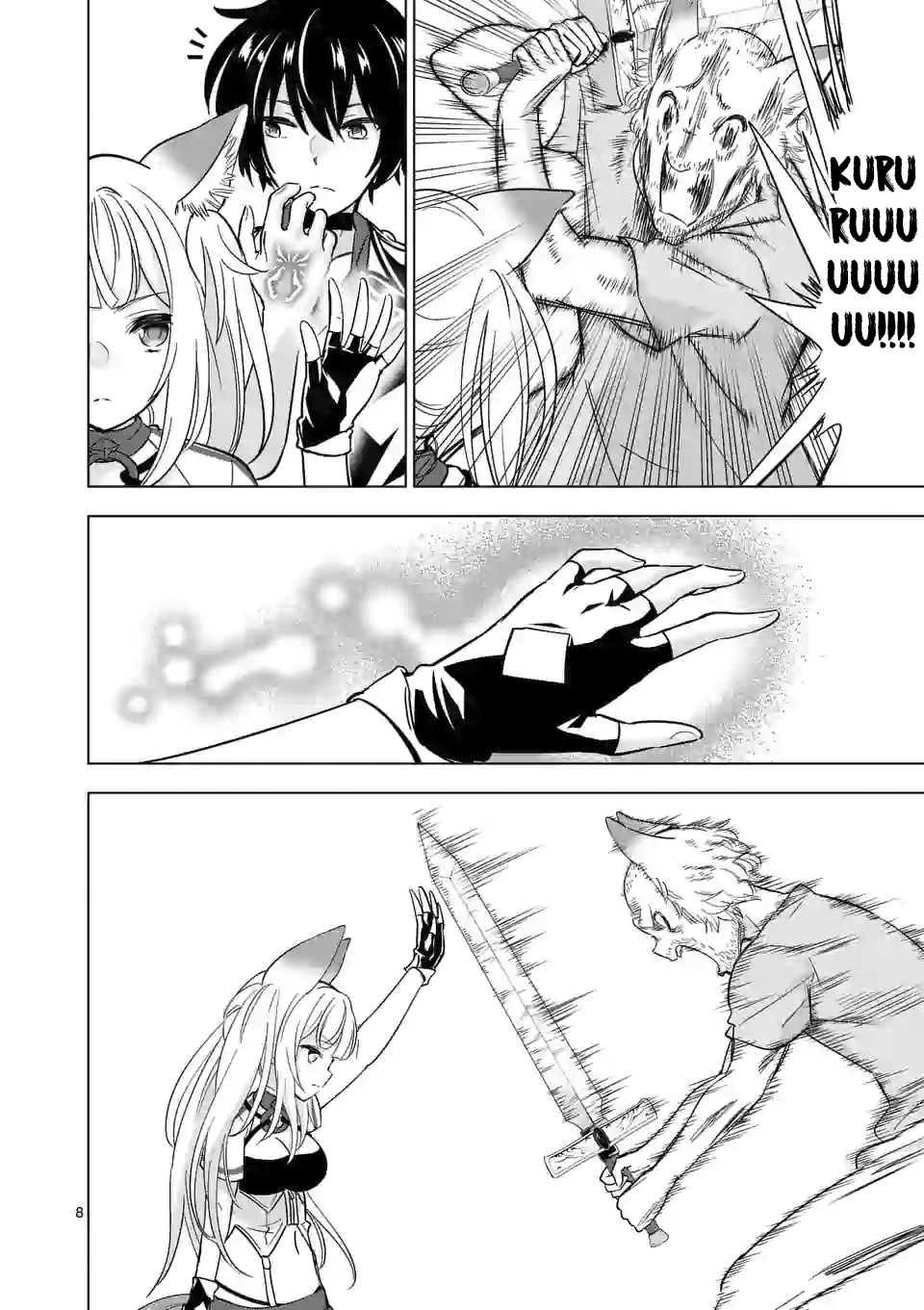 Shijou Saikyou Orc-san no Tanoshii Tanetsuke Harem Zukuri Chapter 36.1: Orc-San’s Angel And Demon Page 9