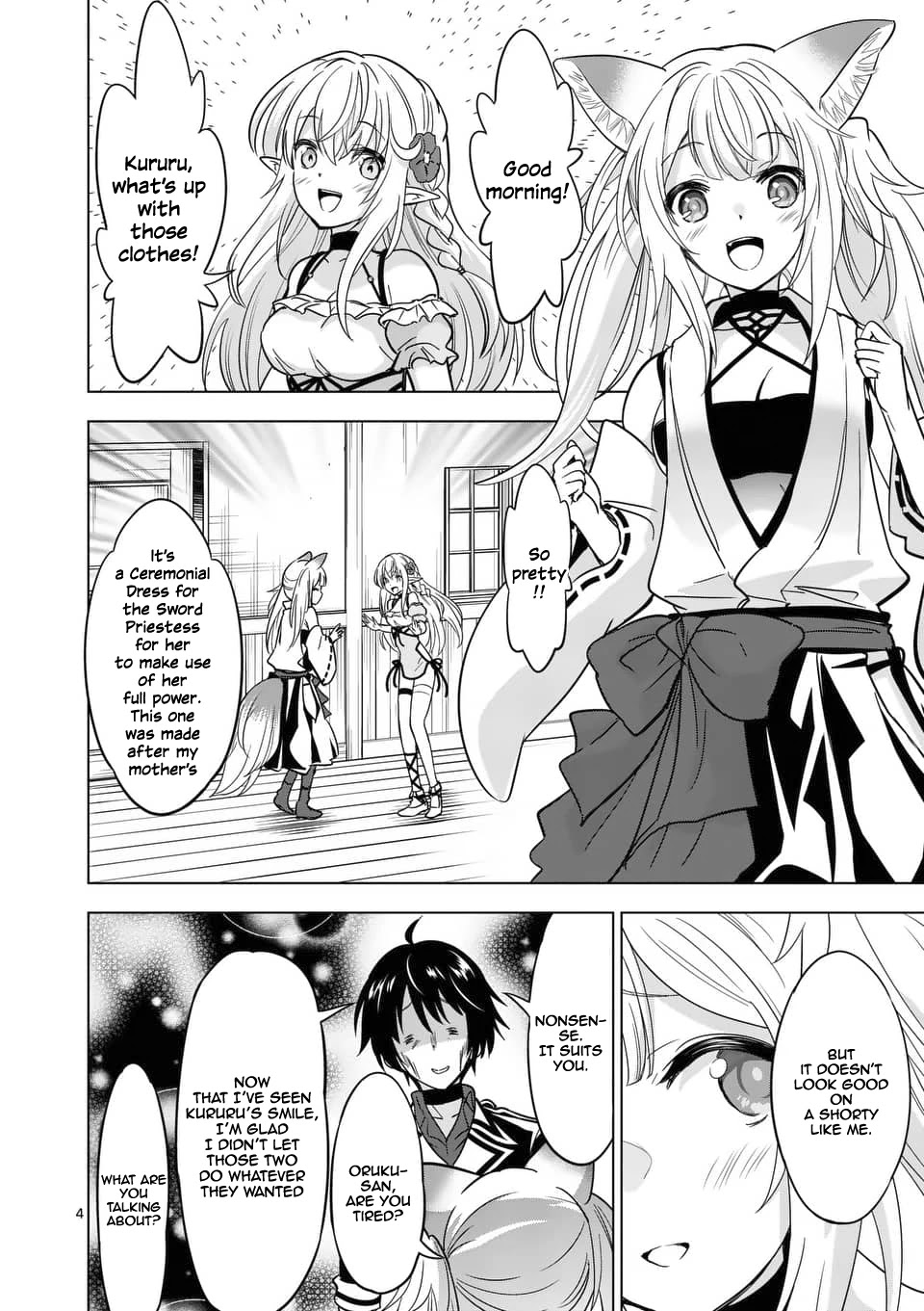 Shijou Saikyou Orc-san no Tanoshii Tanetsuke Harem Zukuri Chapter 37 Page 4