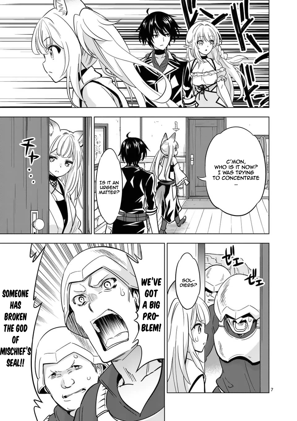 Shijou Saikyou Orc-san no Tanoshii Tanetsuke Harem Zukuri Chapter 37 Page 7