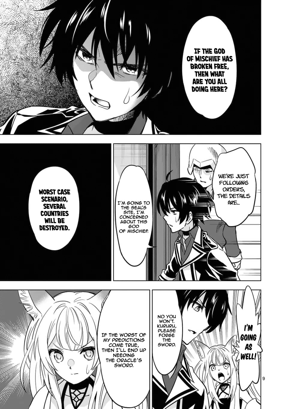 Shijou Saikyou Orc-san no Tanoshii Tanetsuke Harem Zukuri Chapter 37 Page 9