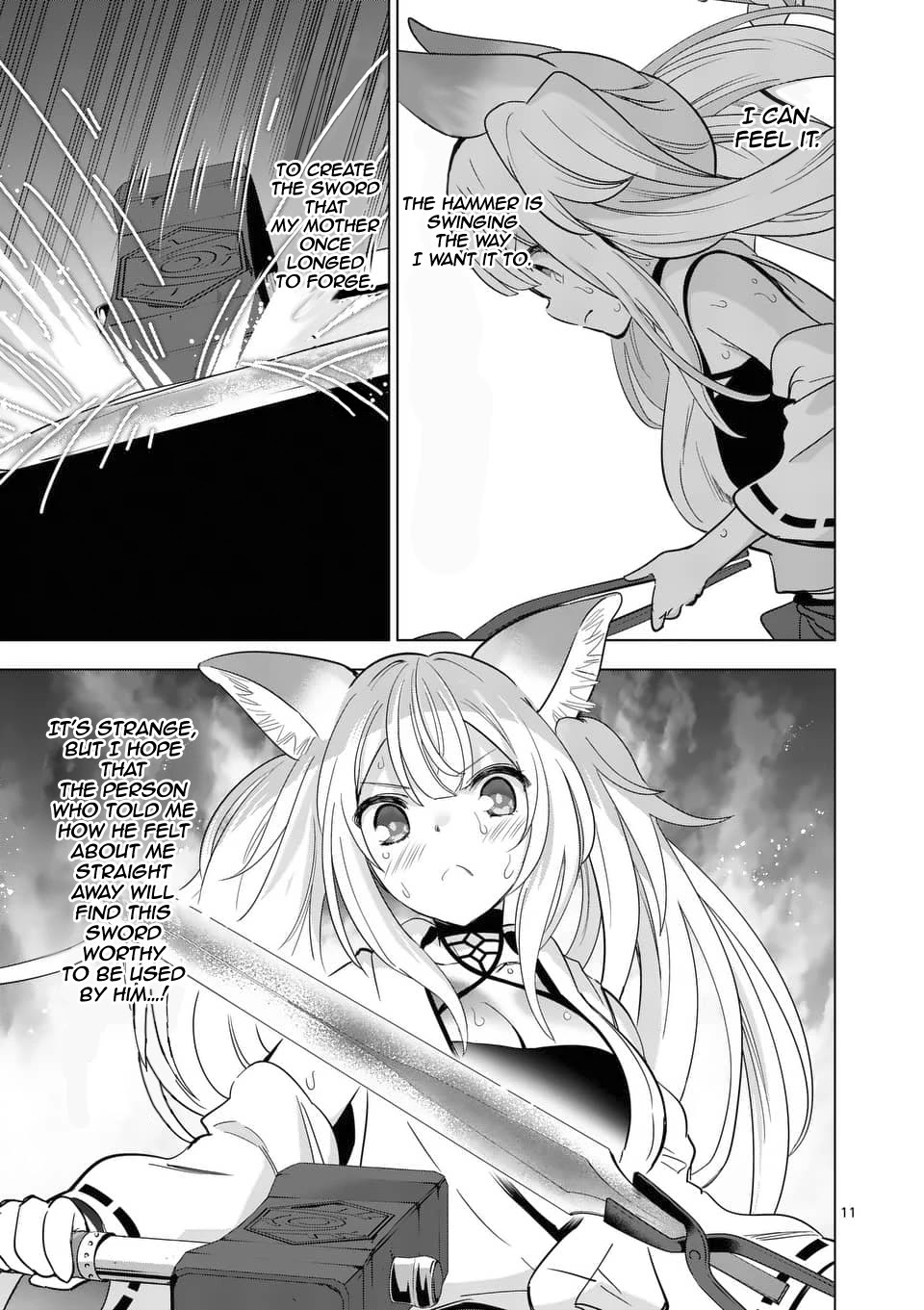 Shijou Saikyou Orc-san no Tanoshii Tanetsuke Harem Zukuri Chapter 38.1 Page 12