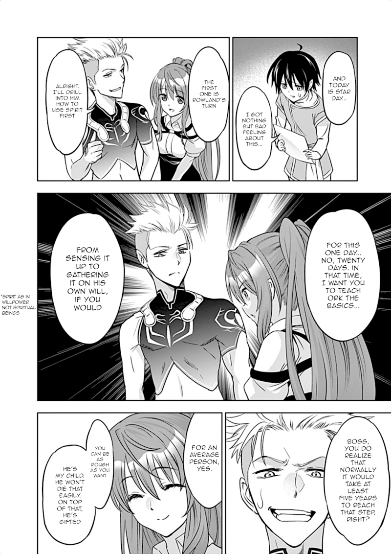 Shijou Saikyou Orc-san no Tanoshii Tanetsuke Harem Zukuri Chapter 4: Martial Arts King Rowland’s Training Page 3