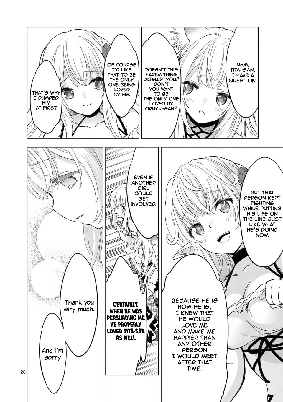 Shijou Saikyou Orc-san no Tanoshii Tanetsuke Harem Zukuri Chapter 38.2 Page 10