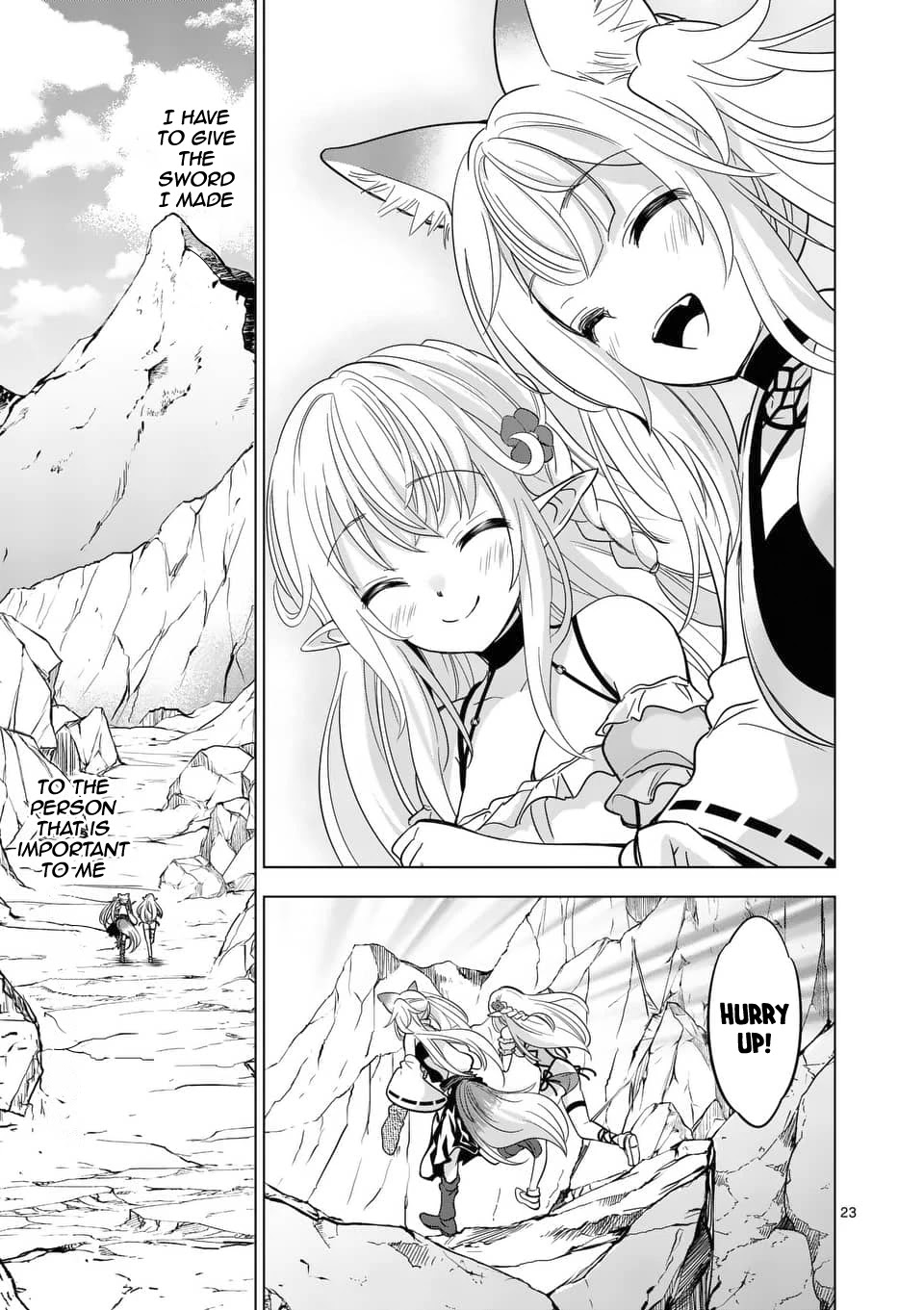 Shijou Saikyou Orc-san no Tanoshii Tanetsuke Harem Zukuri Chapter 38.2 Page 13