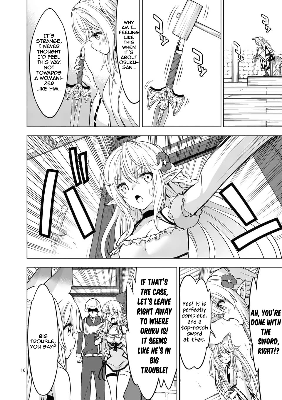 Shijou Saikyou Orc-san no Tanoshii Tanetsuke Harem Zukuri Chapter 38.2 Page 6